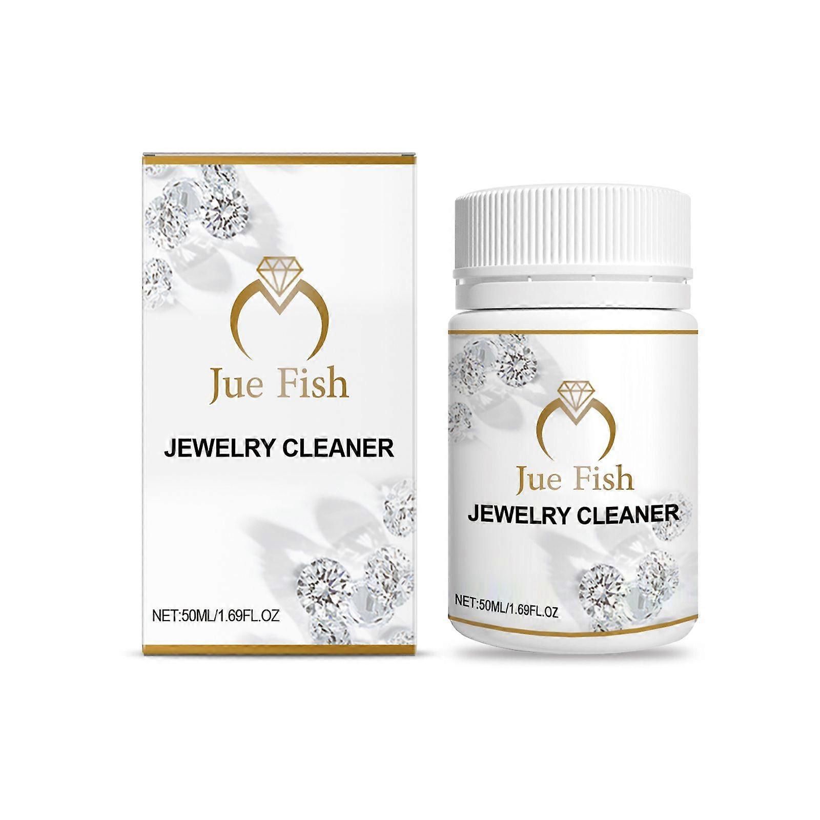 Sparkling Jewelry Cleaning Solution, Decontamination, Restores Shine, Easy Use ,50ml