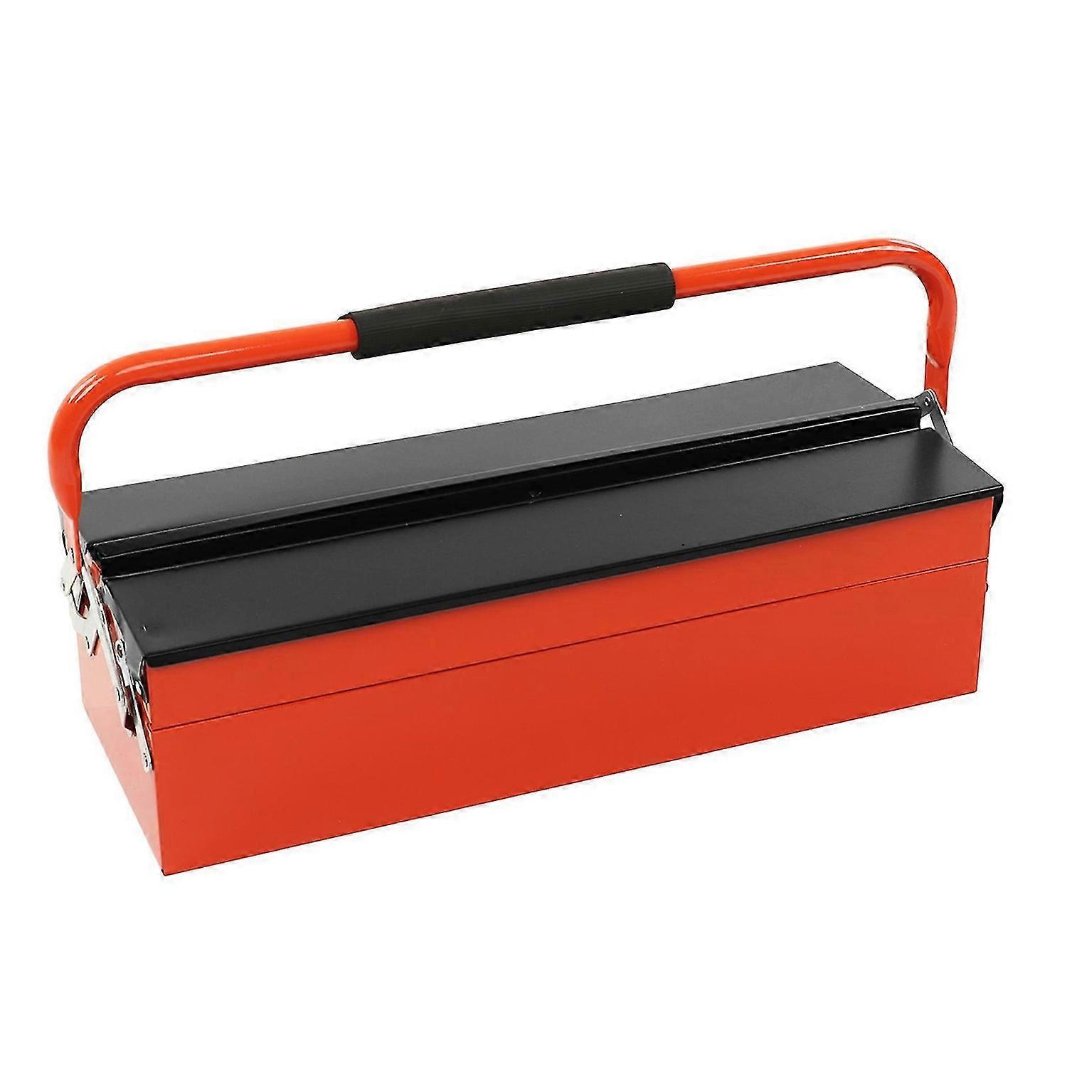 Cantilever Tool Storage Box 2 Layer 3 Tray 530mm Thickened Folding Storage Case Portable Cantilever Tool Organizer