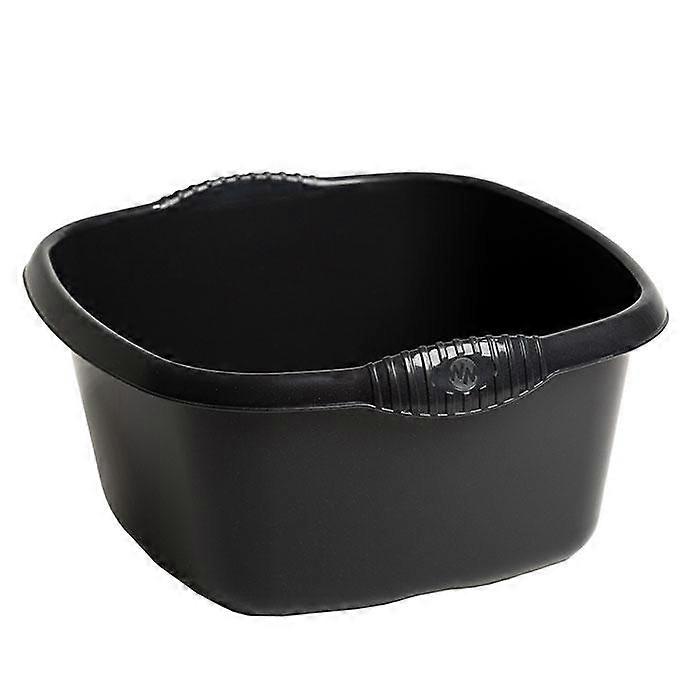 Casa Square Washing Up Bowl Midnight Black 32cm