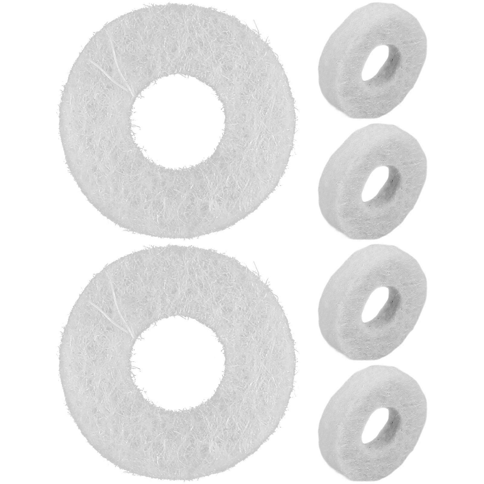 Felt Washer Replacement Parts for Tenor Horn Sound Quality Enhancement Sturdy 6Pcs