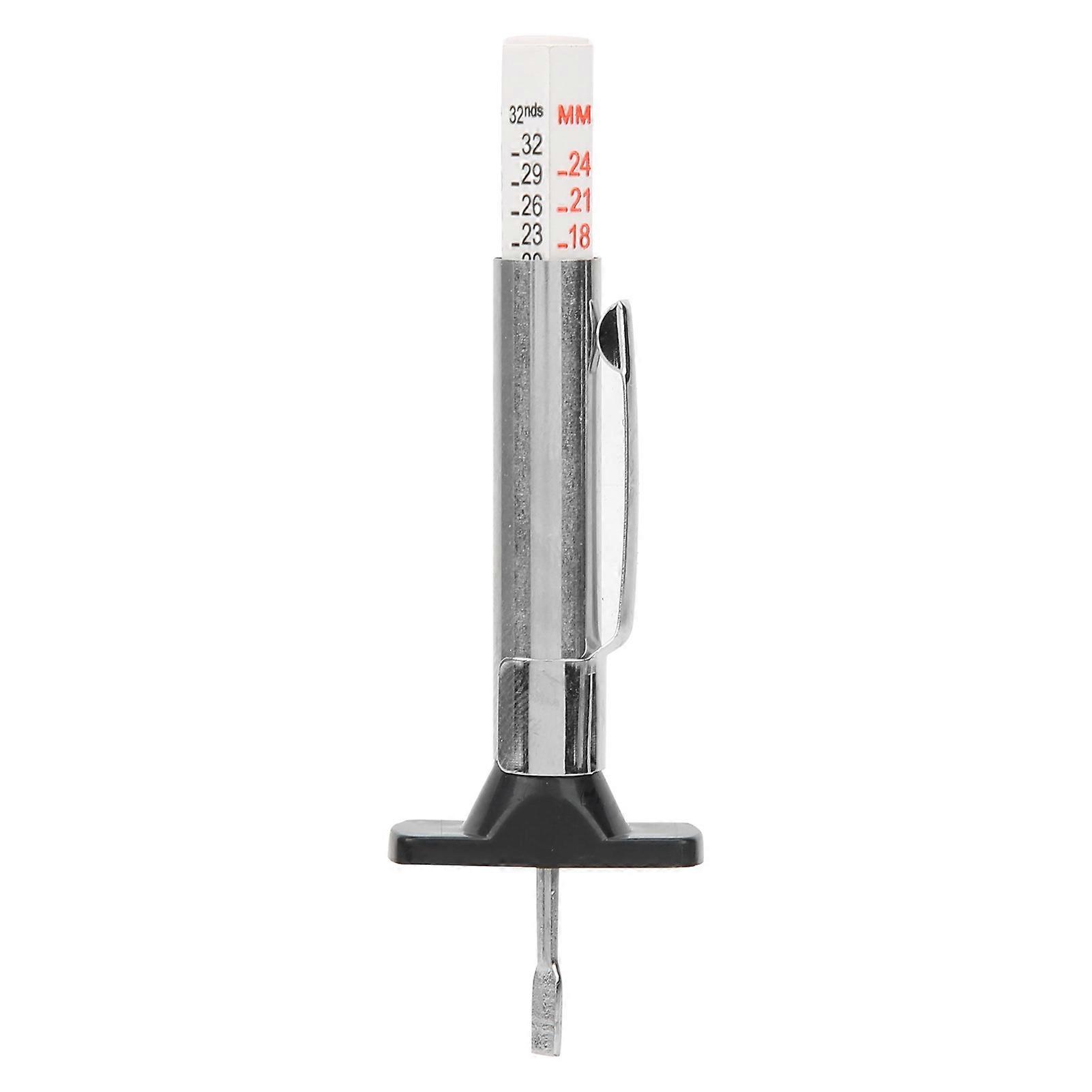 0‑25mm Car Tire Tread Depth Gauge Tester Portable Car Tyre Measuring Tool Universal