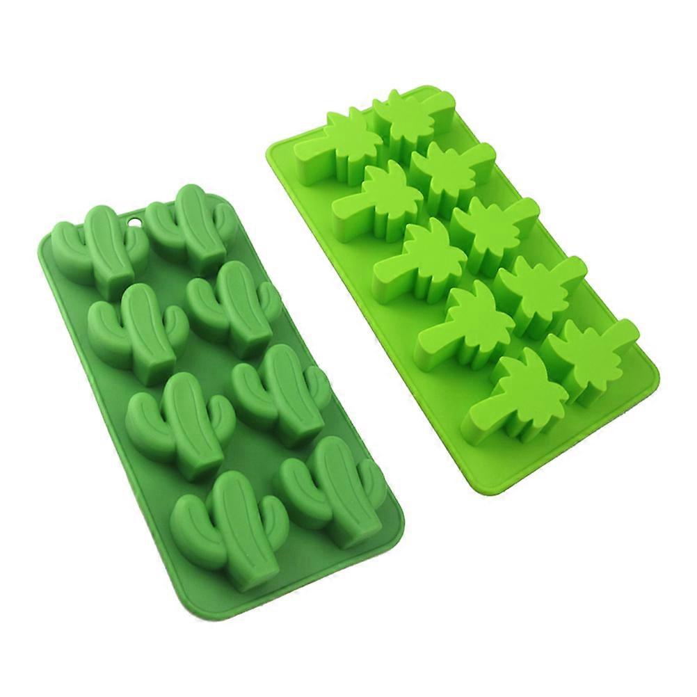 Silicone Cake Moulds Dishwasher Safe Multi-Holes Design Professional Use 2Pcs