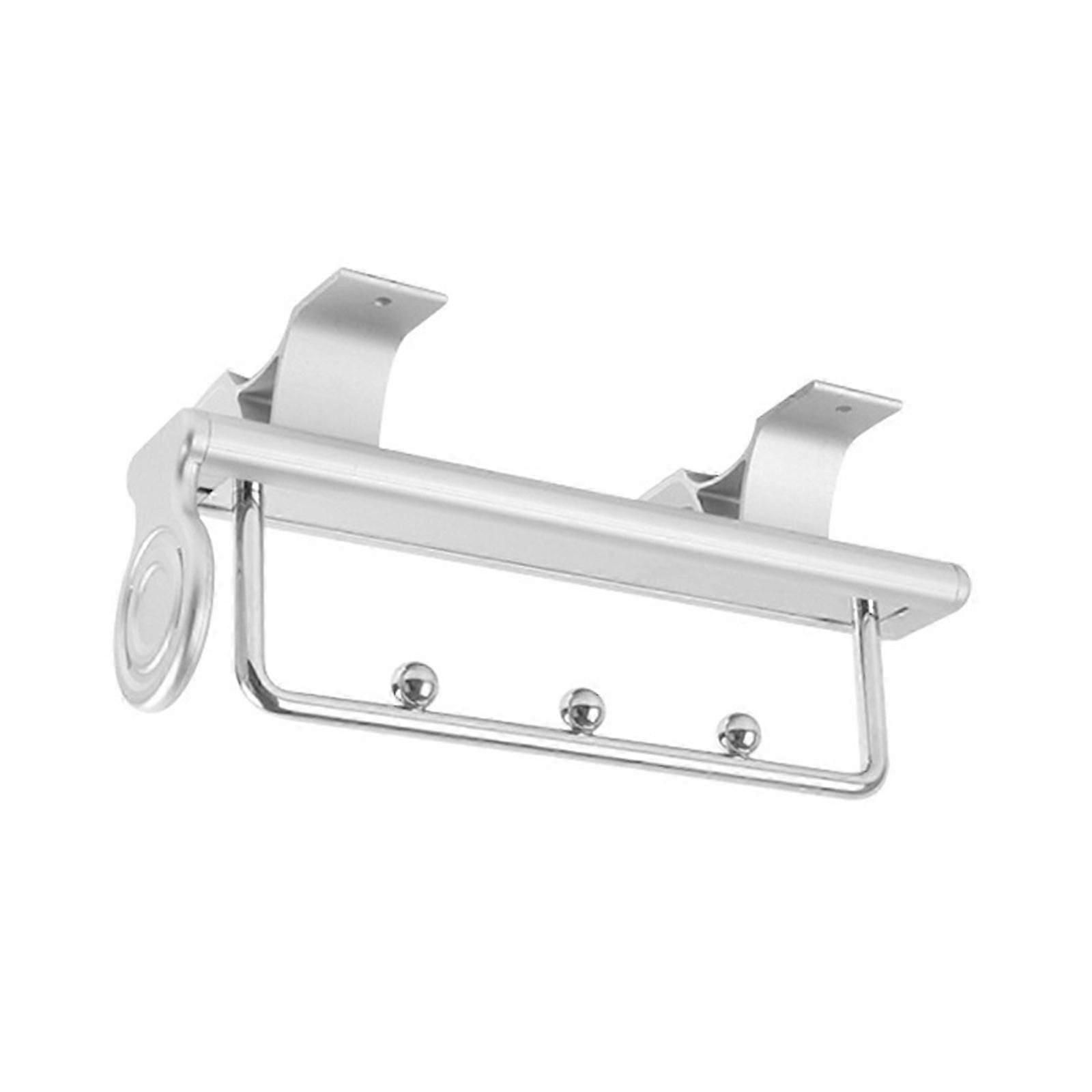 Single Track Telescopic Clothes Hanger in Cabinet Top-Mounted Clothes Rack Storage Rod Device for Wardrobe Vertical