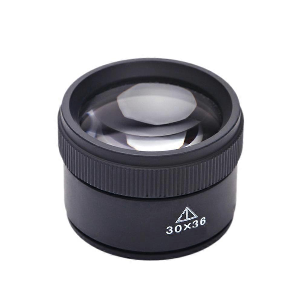 Optical Magnifier Jewelers Magnifying Glass View Fine Details Watch Making Industry 36mm Diameter Zinc Alloy 1Set