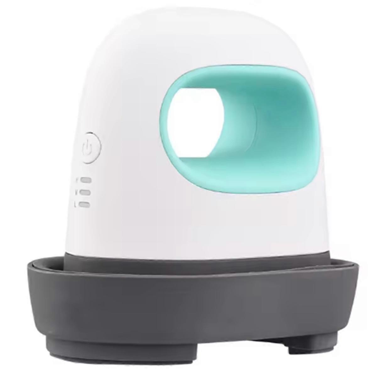 Portable 220V Mini Heat Pressing Machine T-Shirt Printing DIY Easy Heating Transfer Pressing Iron Machines Green EU Plug