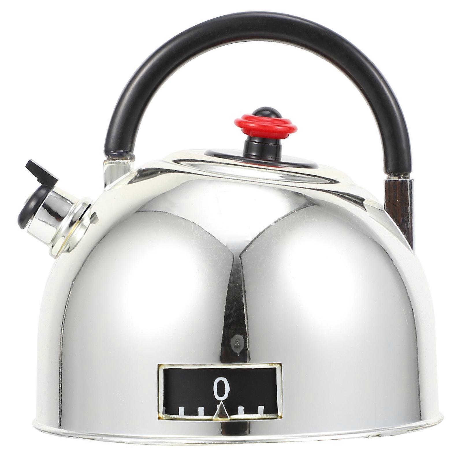 Kettle Shape Mechanical Kitchen Timer, Multipurpose Countdown Alarm for Cooking, Baking, Study, and Fitness with Easy Operation and Fun Design