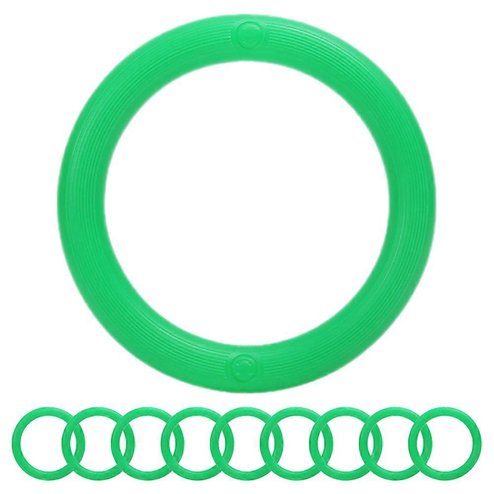 Fruits Fixing Circle 10Pcs Green ABS for Car Use Versatileuse Watermelon Holders Included