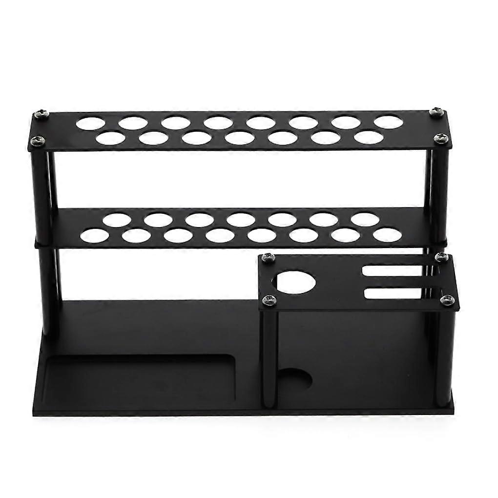 Screwdriver holder workshop 2tier tool organizer shelf DIY crafting maintenance storage rack home supplies