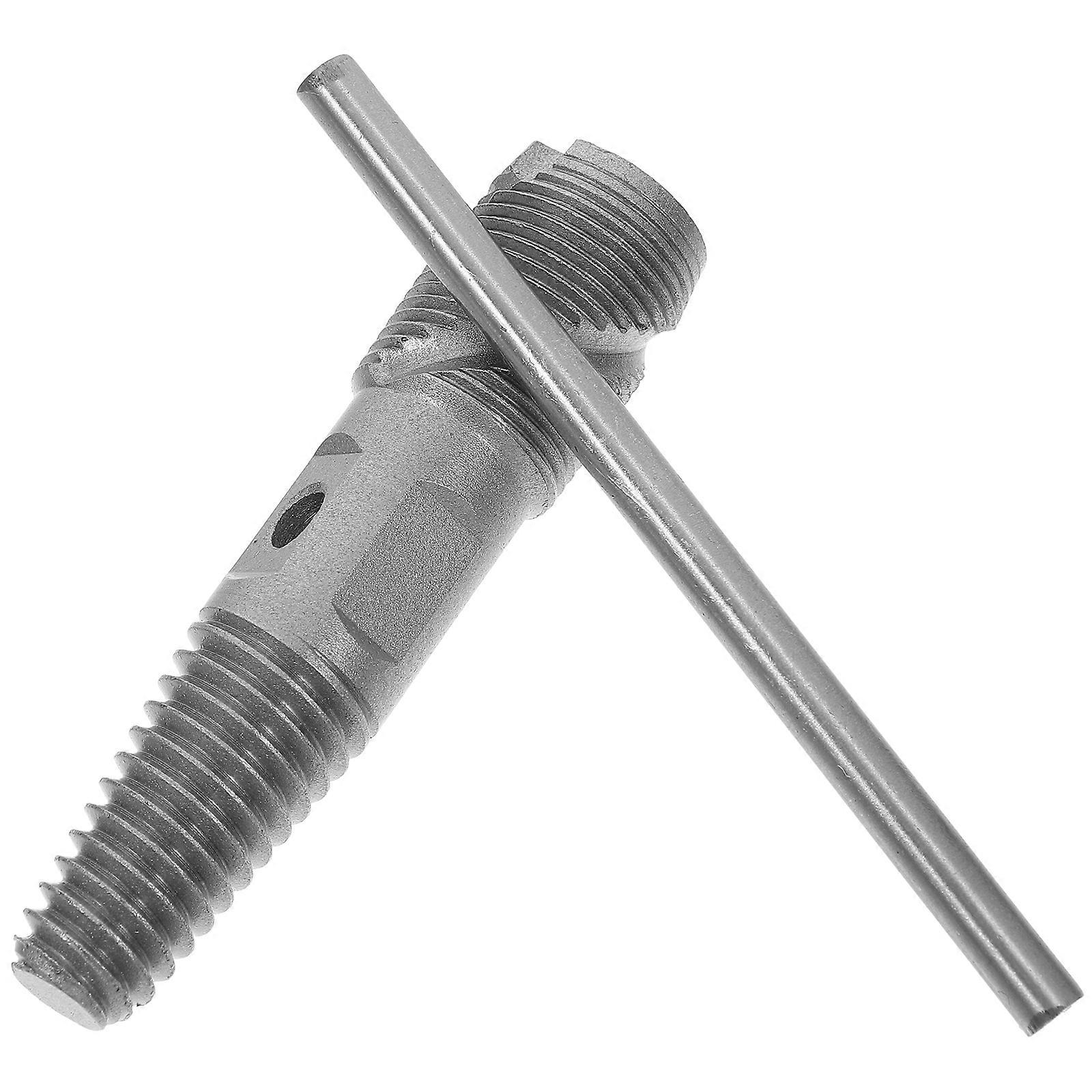 Stripped Screw Removal Tool Dual Head Screw Extractor Diy Enthusiast Silver 1Set