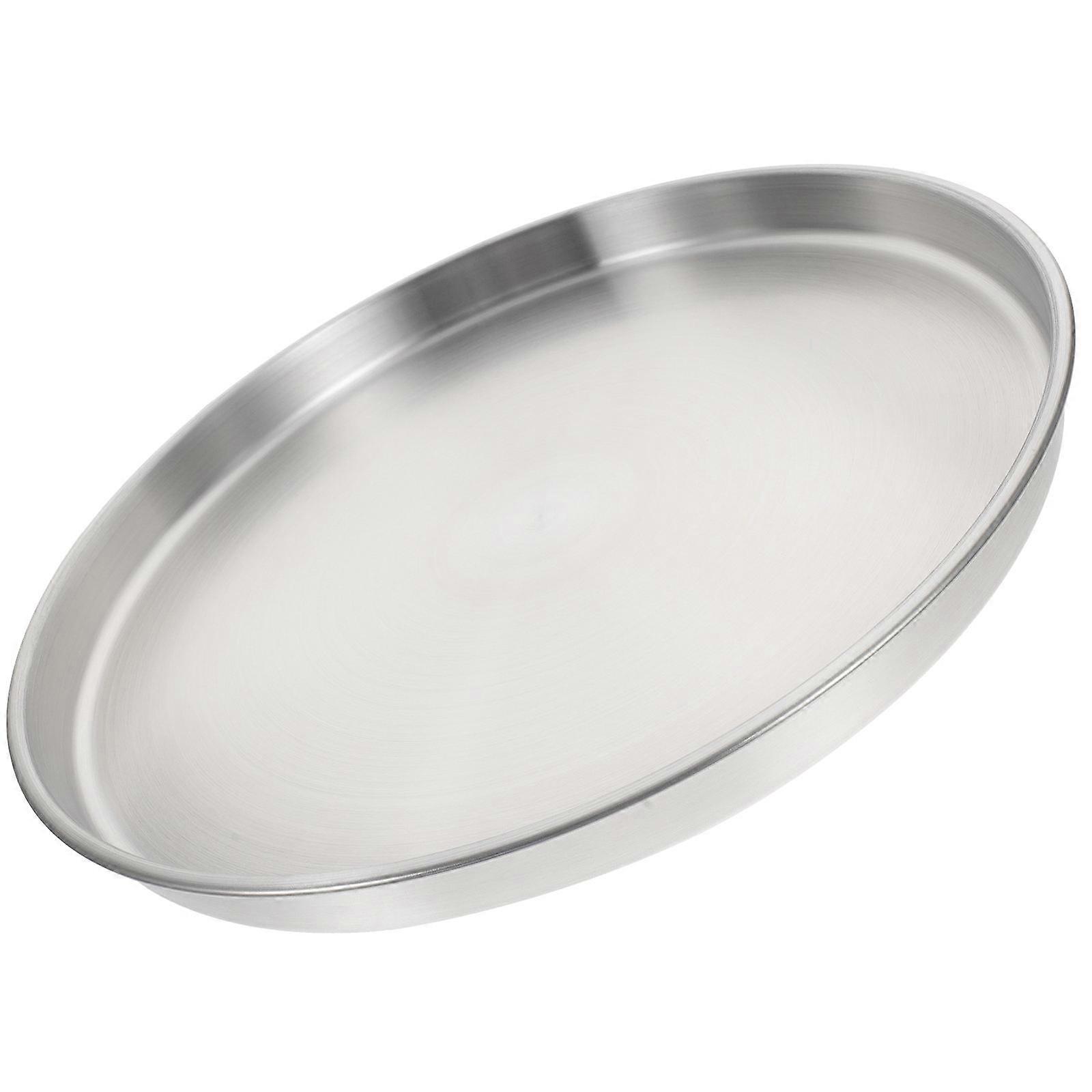 Stainless Steel Jewelry Tray for Home Use Simple Storage Solution Silver Color 7 Inch