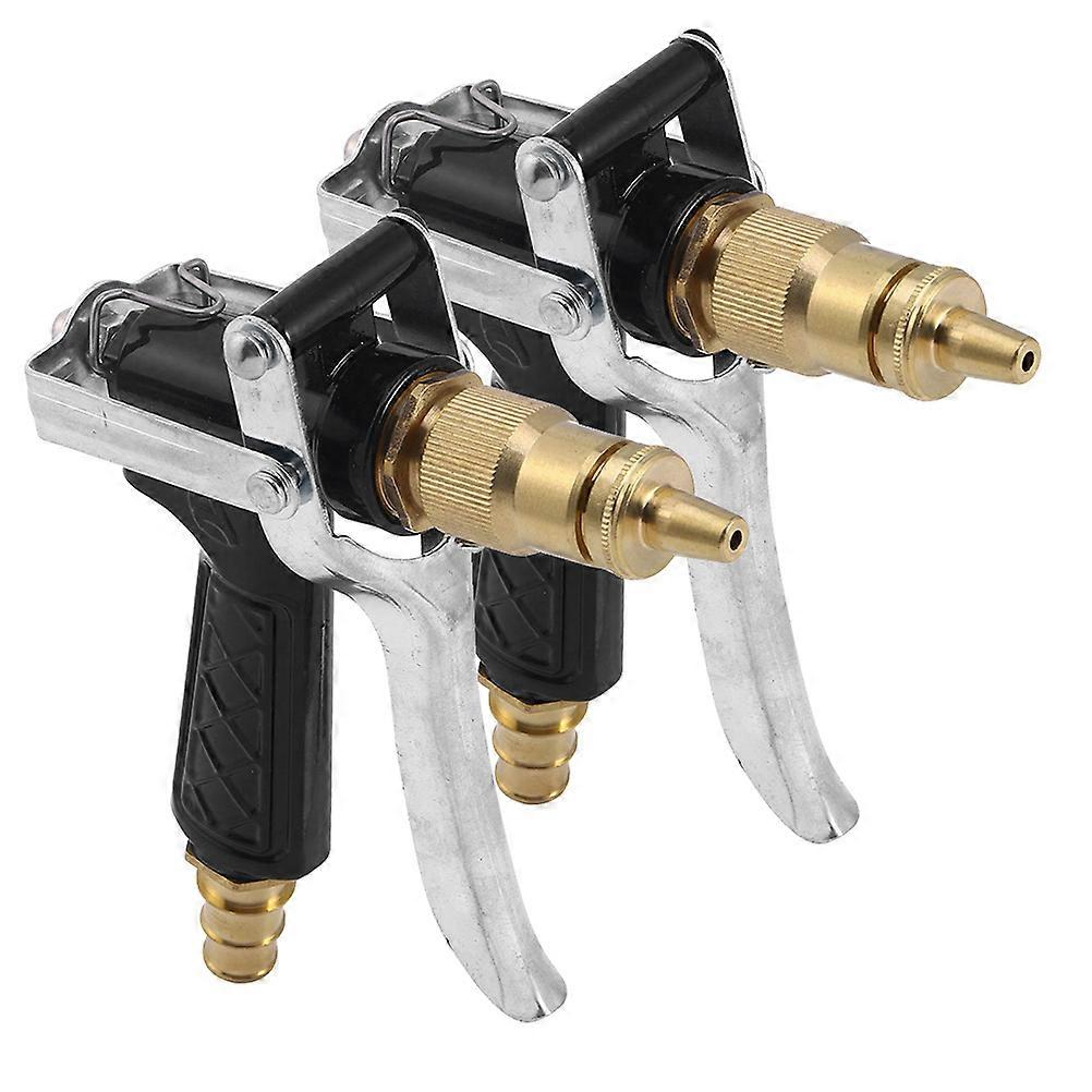 Water Sprayer Hose Nozzle Sprayers Home Cleaning Copper Material 15.50X14.00X4.50CM Watering 2Pcs