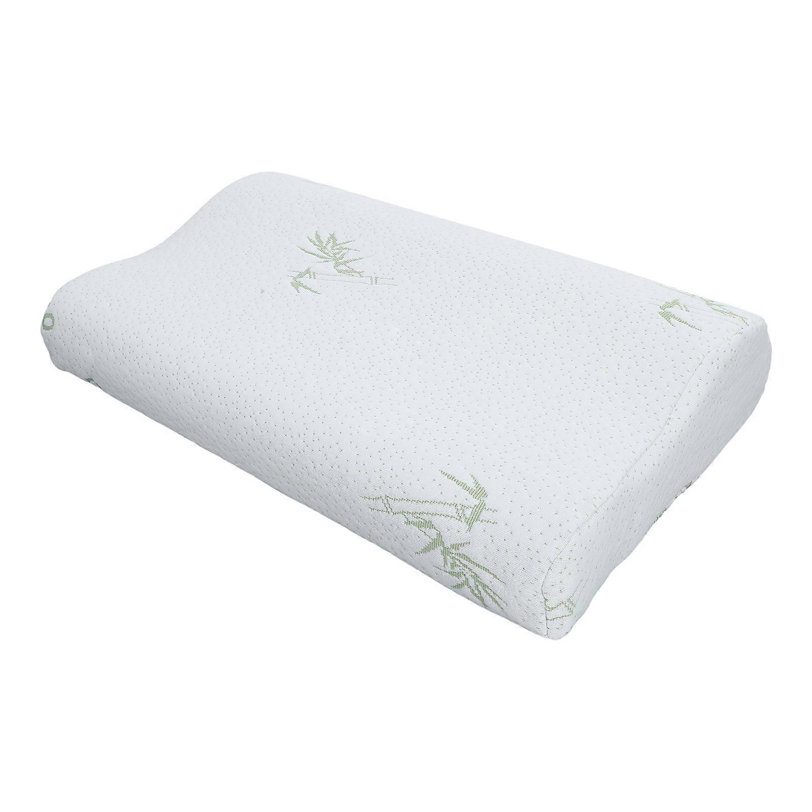 Neck Pillow Cervical Pillow Ergonomic Design Memory Use Relieves Pressure Points 1Pack