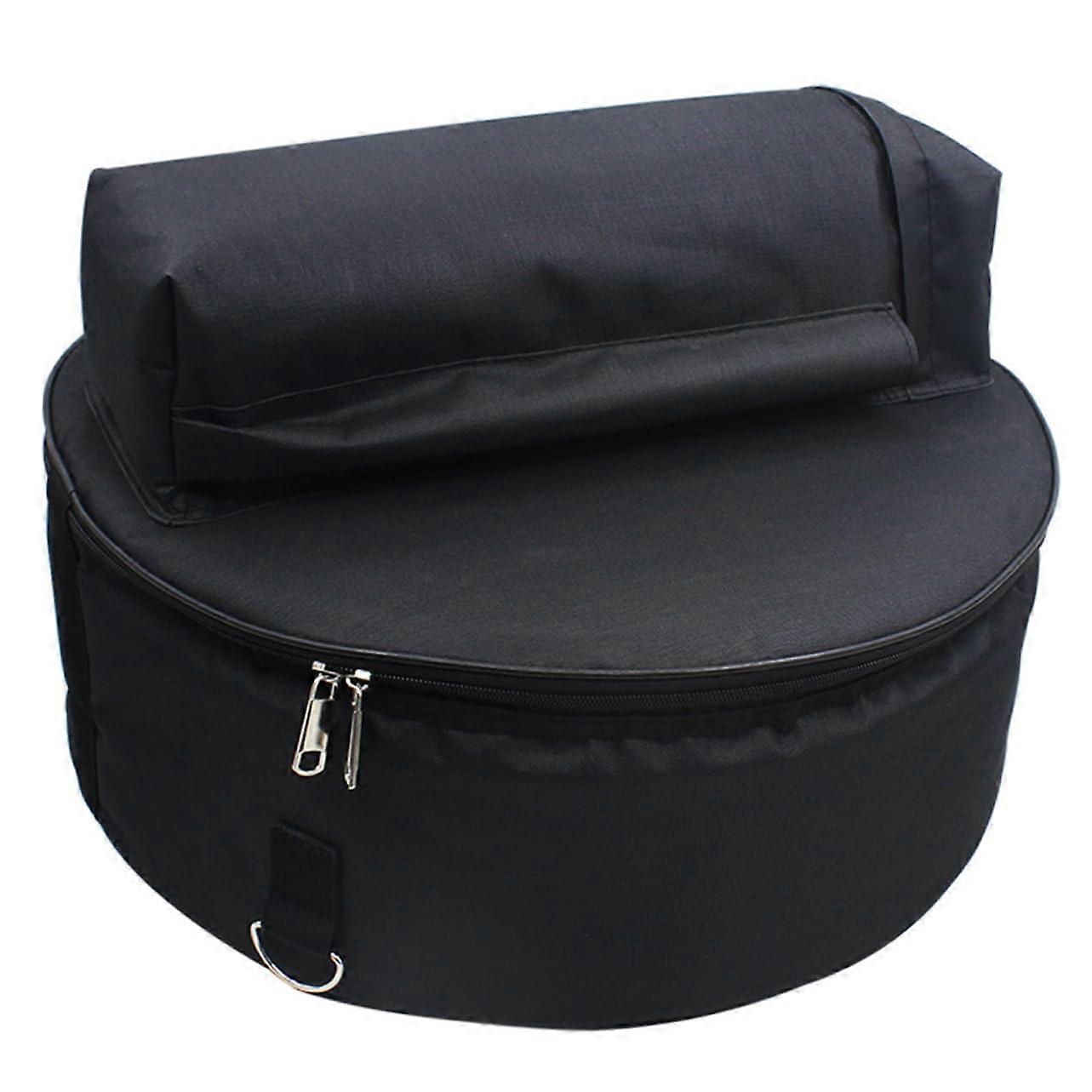 Backpack drum case foldable Oxford fabric black