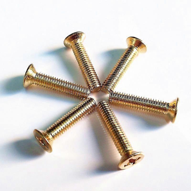 160pcs Brass M3 Flat Head Screws Set