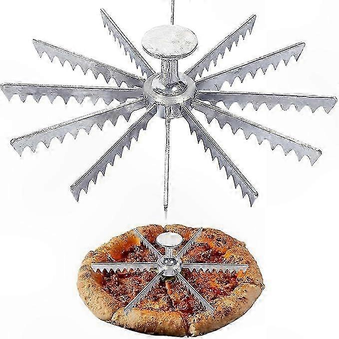 Adjustable Slice Divider for Uniform Cuts, Ideal for Pizzas, Cakes, and Pies, Durable Plastic Kitchen Tool for Home Baking