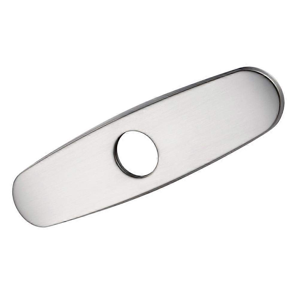 Sink Accessories Cover Brushed Finish Rectangular Shape Silver Use 1Pack