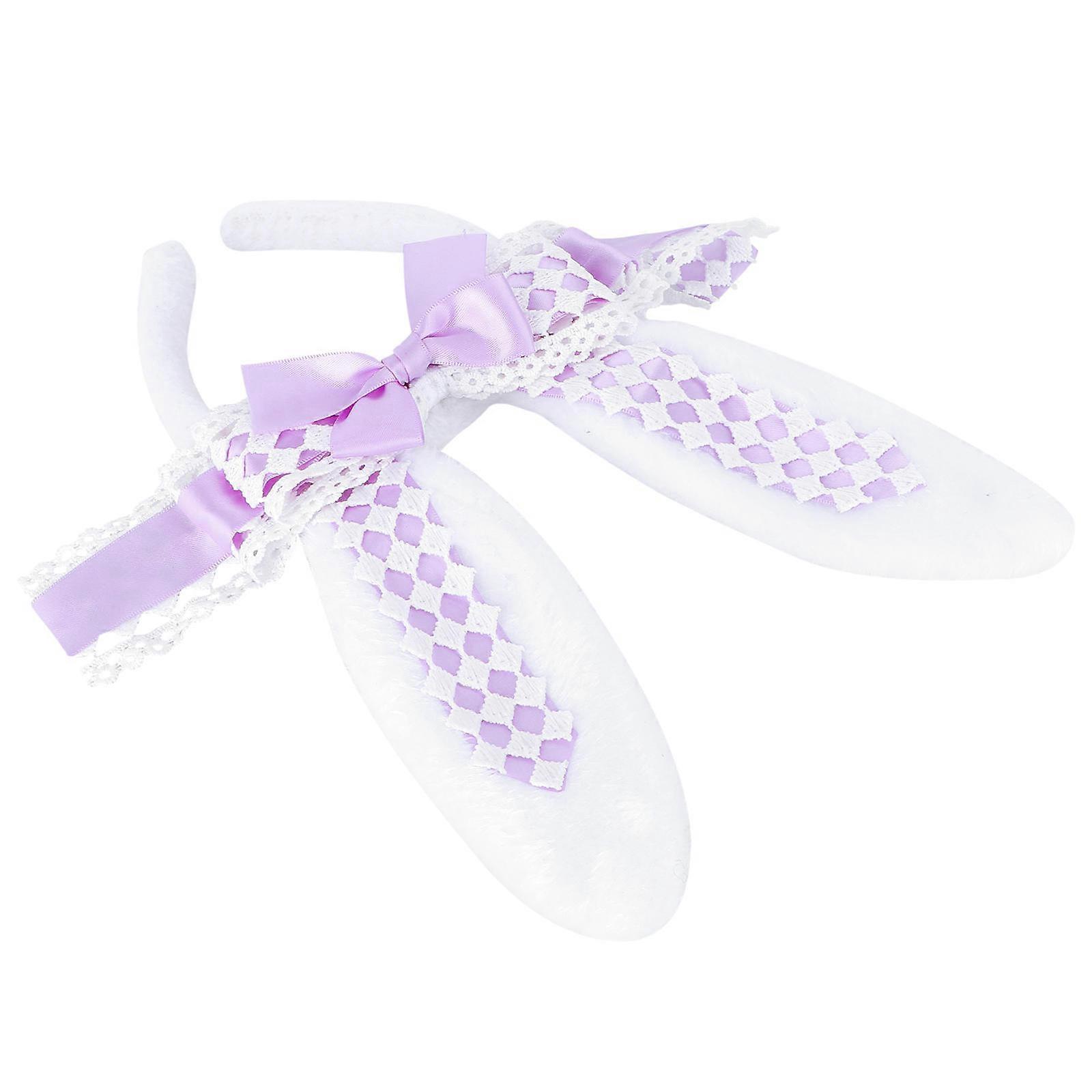 Rabbit Ear Headbands Cosplay Party Rabbit Ear Headband for Decor