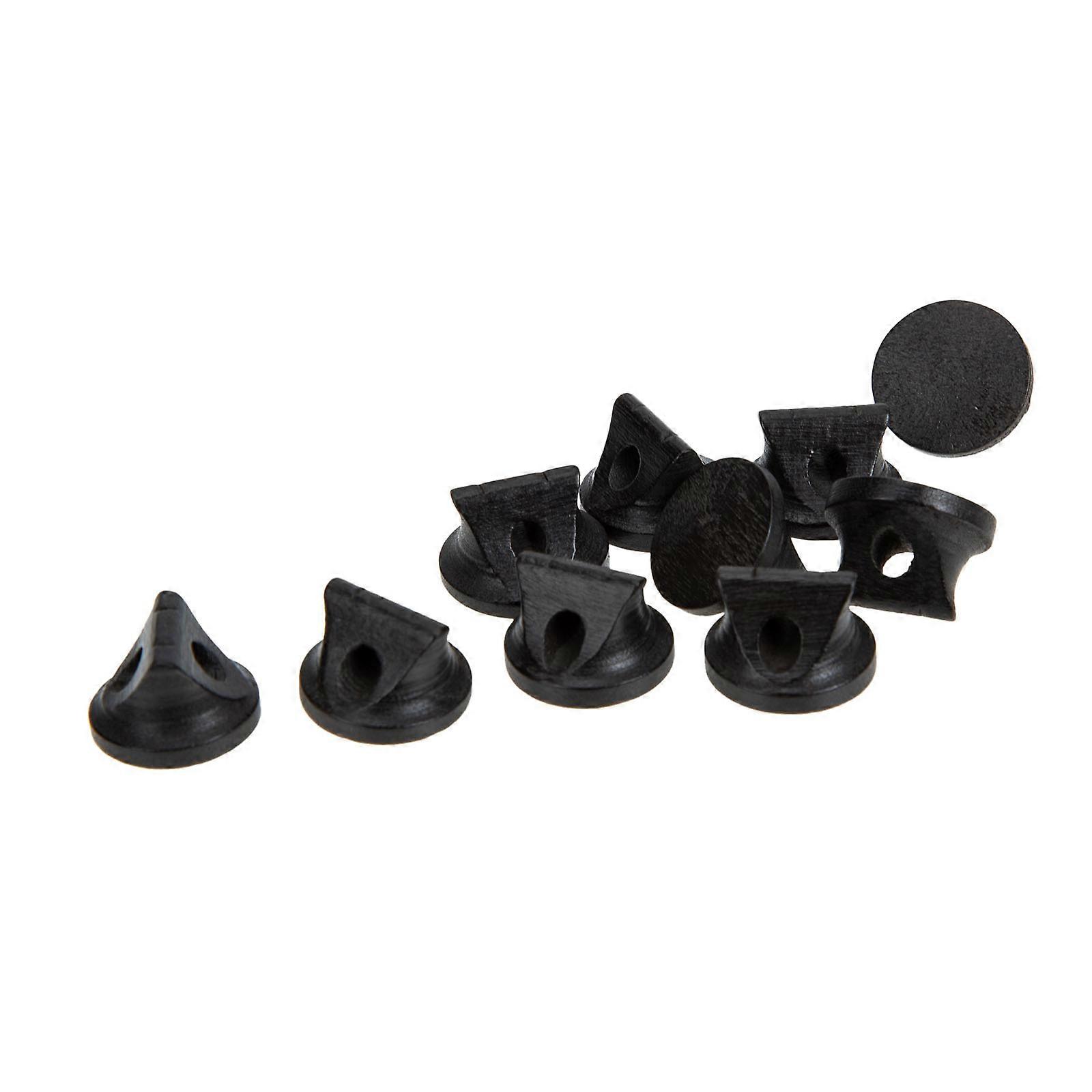 Erhu Instrument Replacement Bridge For Violin Wood Classical Design Erhu Players 10Pcs