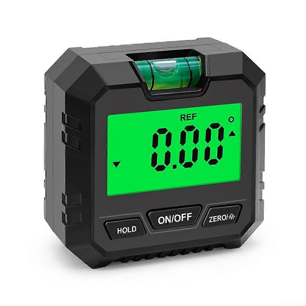 Digital Level Box and Angle Finder VA105, Electronic Inclinometer with Magnetic Ruler, Bubble Level, and Digital Display
