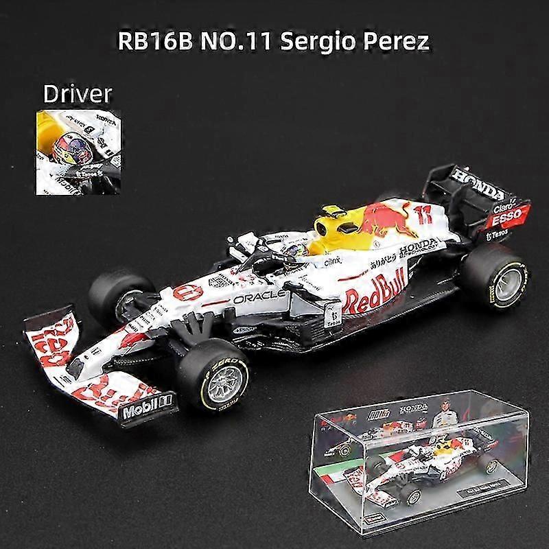1:43 Red Bull Racing RB16B 33# Verstappen F1 Turkije Speciale Verf Formule 1 Legering Super Speelgoedauto Model 2021 Speelgoedauto's