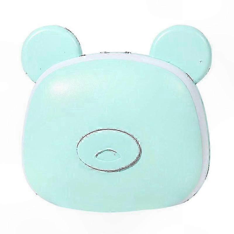 LED Lighted Makeup Mirror with Hand Warmer Function Portable USB Rechargeable Folding Beauty Tool