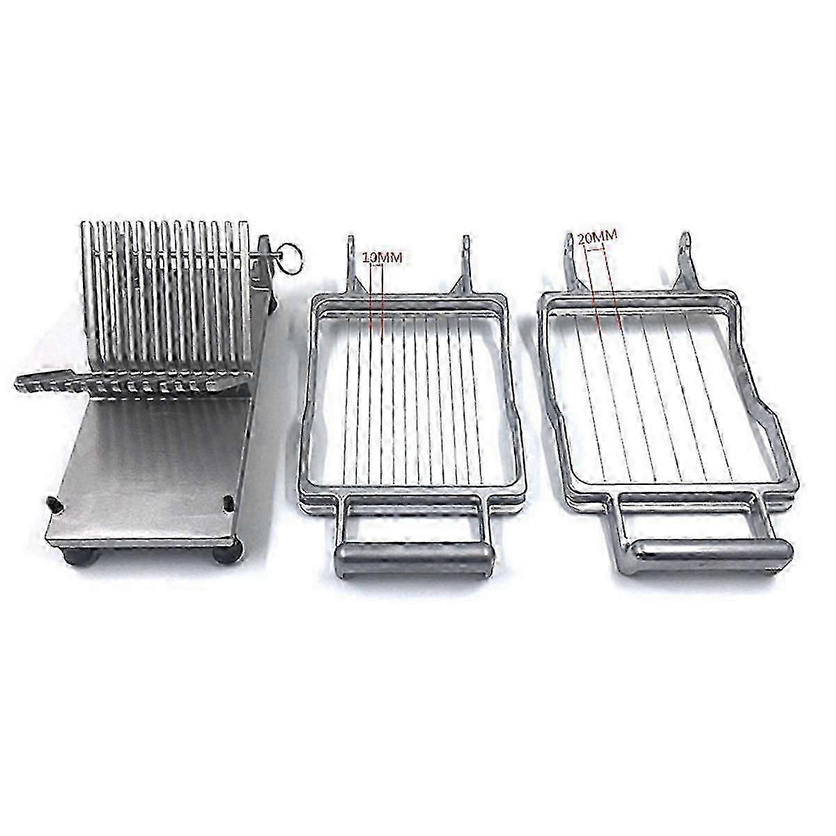 Cheese Slicer Cutter for Block Cheese with Cutting Board Gadgets for Cheese and Butter with 1&2cm Blade