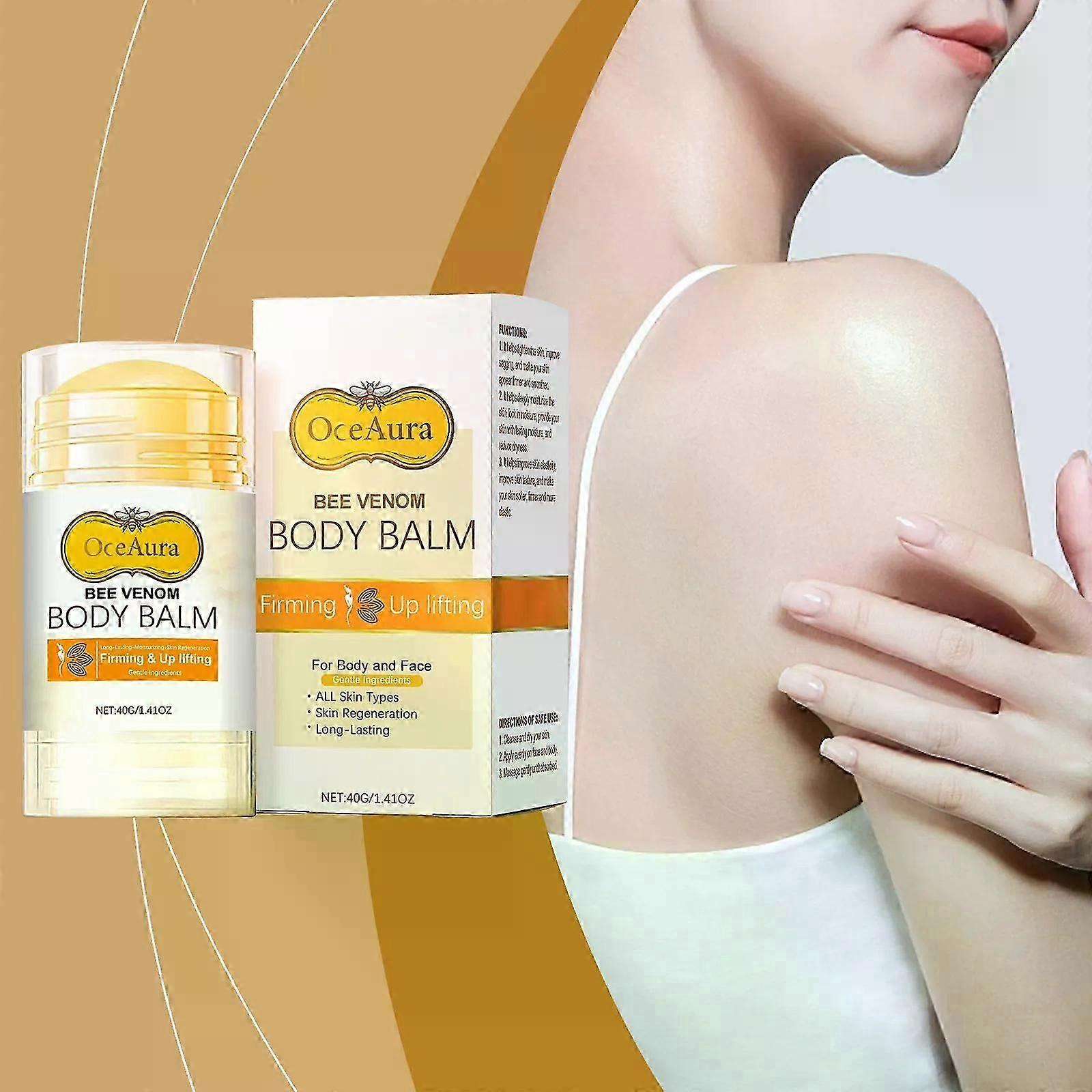 Bee venom body firming balm, firming anti-aging, deep moisture, restore skin elasticity, light texture