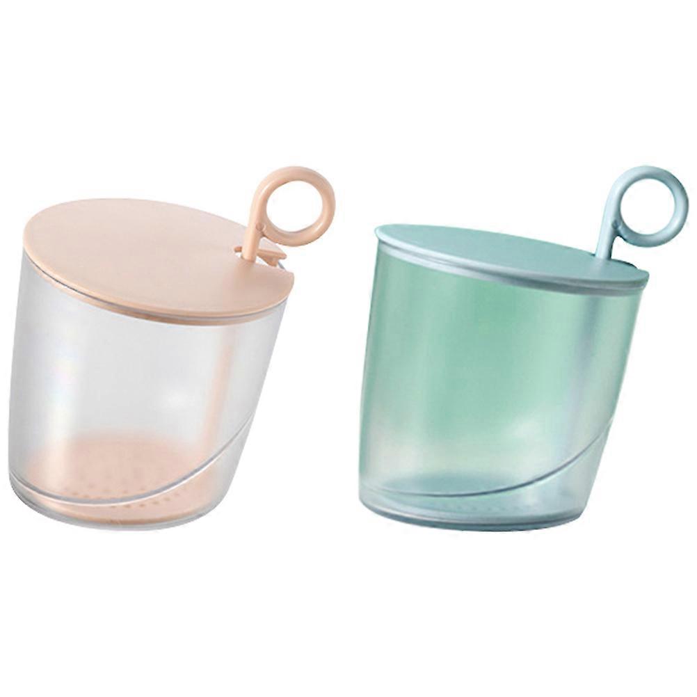 Portable Face Wash Foam Maker – 2pcs Handheld Facial Foam Cup for Easy Cleansing, Lightweight & Convenient for Travel and Home Use