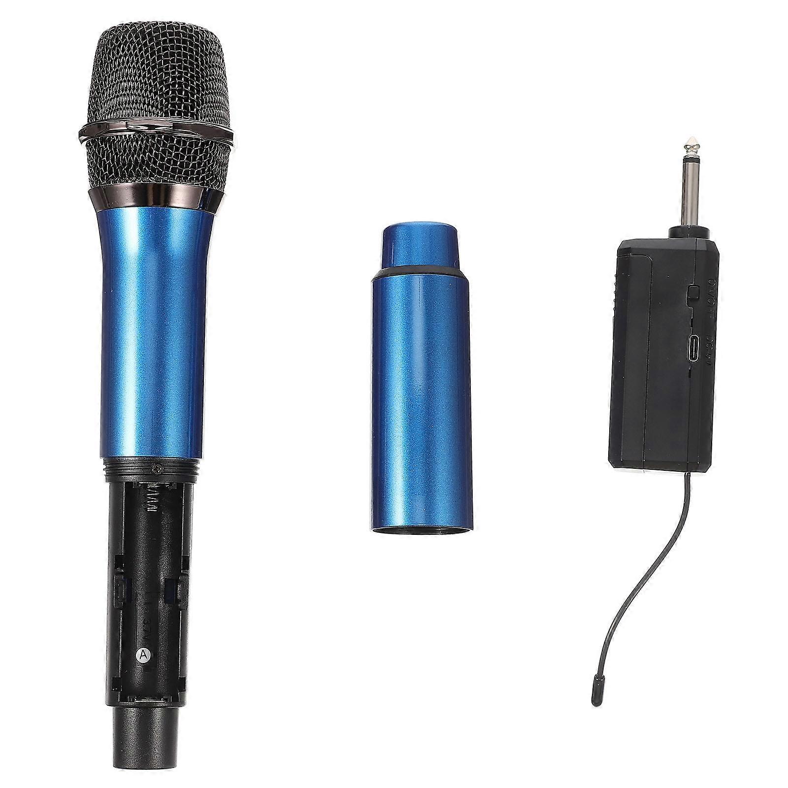 Wireless Microphone Singing Set For Home Use Children Parties Outdoor Singing Portable Clear Sound Plastic