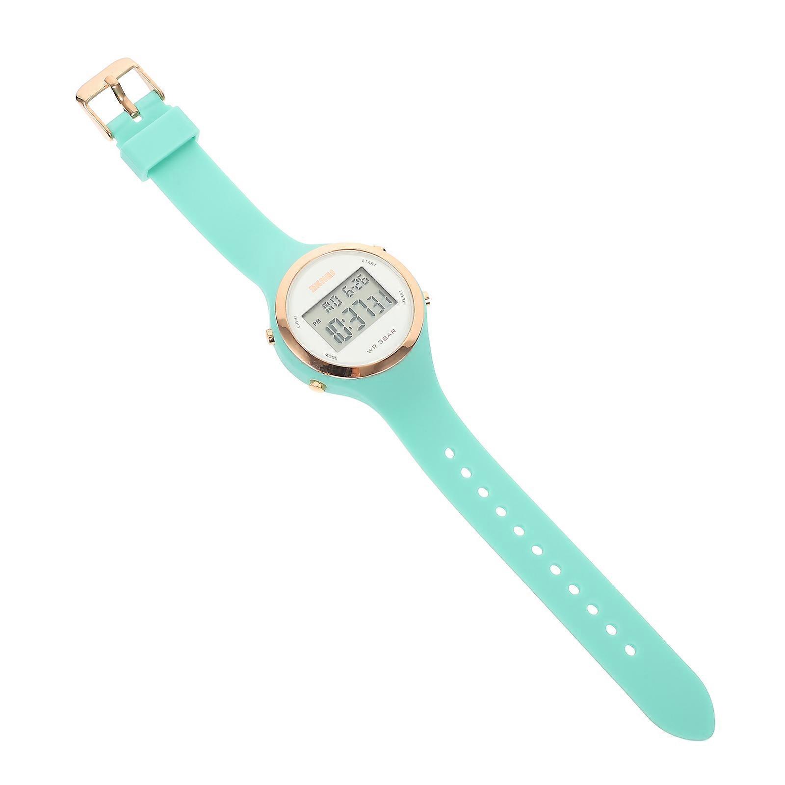 Multifunctional Outdoor Watch Featuring Large Screen Display And Comfortable Silicone Material In 1 Set For Various Occasions