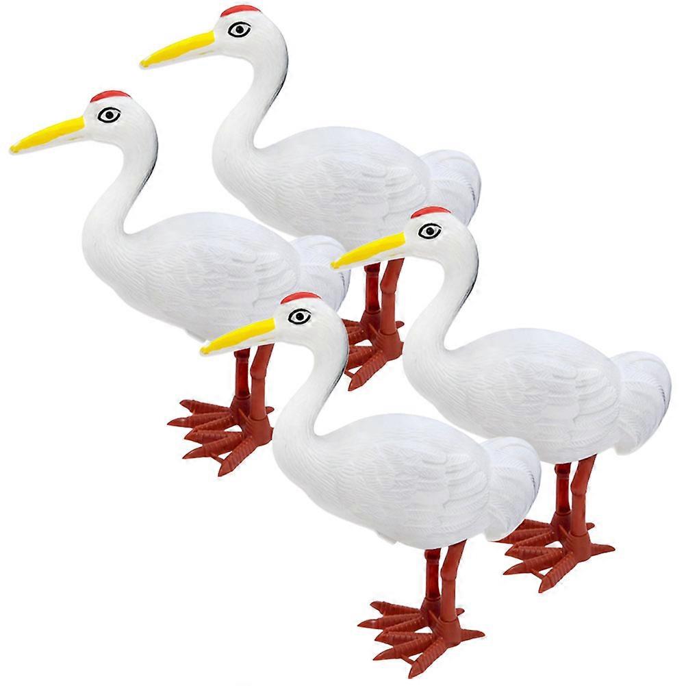 4Pcs Wind Up Crane Toys Assorted Color Jumping Movement Ideal For Party Bag Fillers And Classroom Rewards