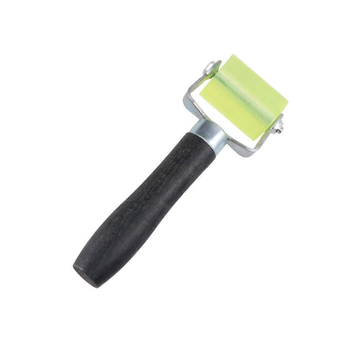 Wallpaper roller seam roller for soundproofing, ergonomic smoothing tool with long handle