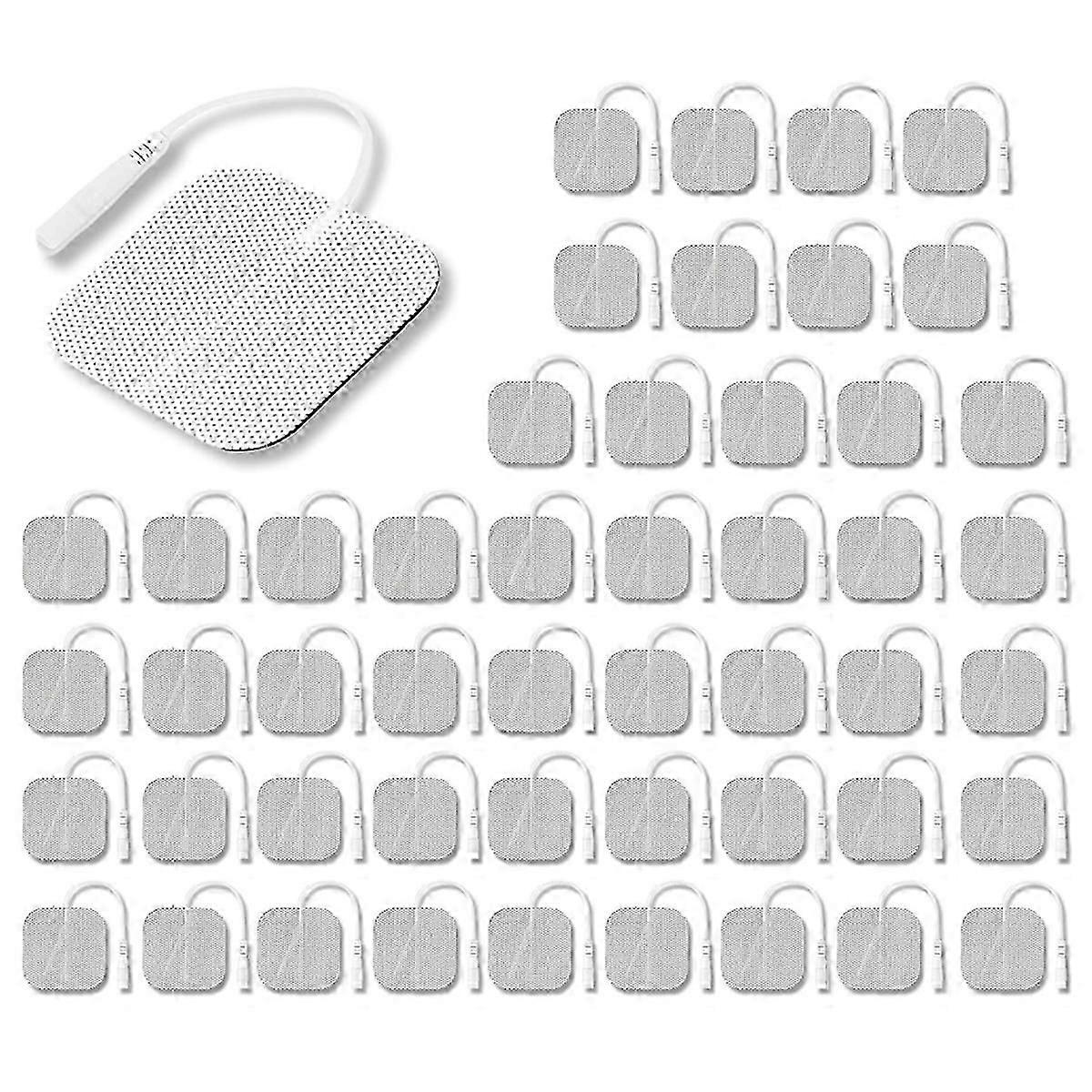 Electrodes Pads EMS Non-Woven Fabric Self Adhesive Massage Patch for Muscle Electrostimulator Body M