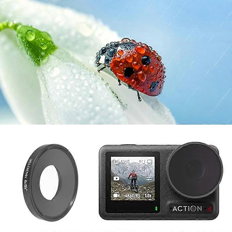 Lens Filter For DJI Action4 Macro 15X