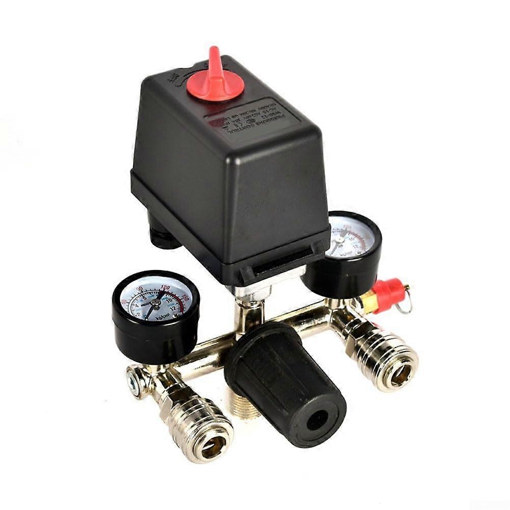 Pressure reducer regulator valve with 30% higher flow rate (German plug)