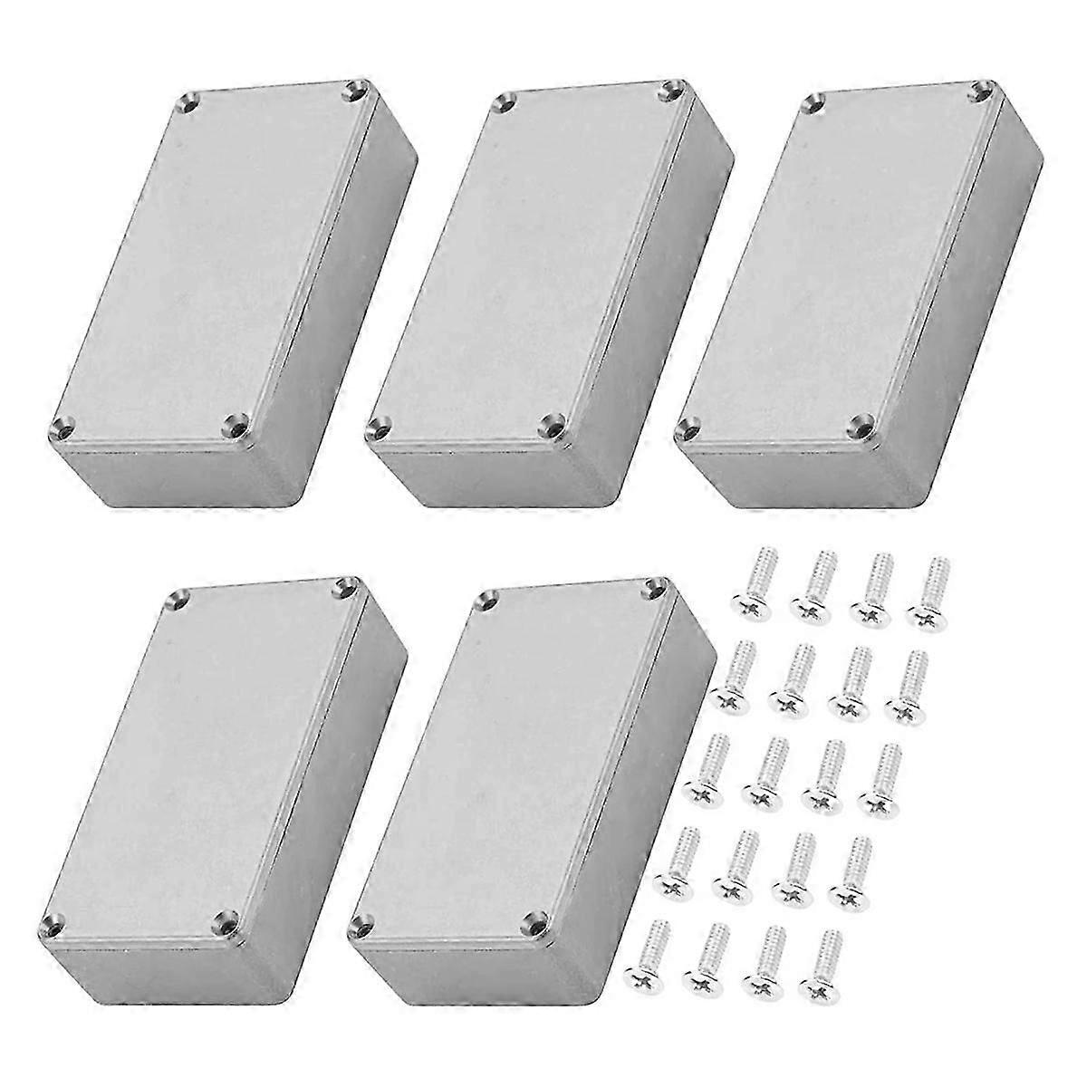 5PCS Guitar Effect Pedal Enclosure Toggle Switch Box Case