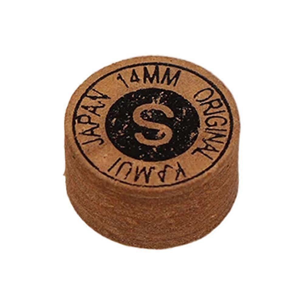 Professional Pool Cue Tips 14mm Enhanced Control And Durability For Billiard Enthusiasts