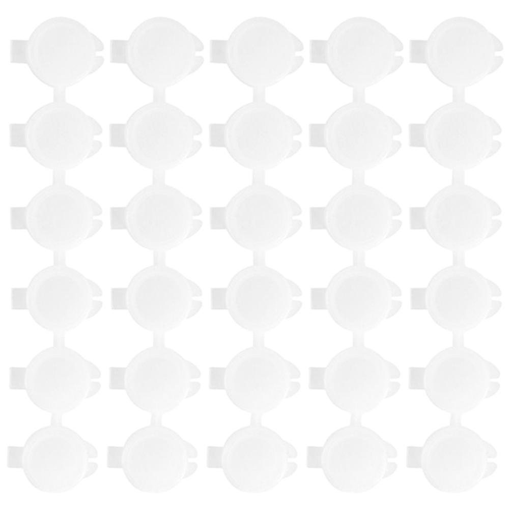 Empty Paint Pots Plastic For Cosmetics 90 Pcs Rectangular Storage For Makeup Storage 6.68x0.79x0.79 In