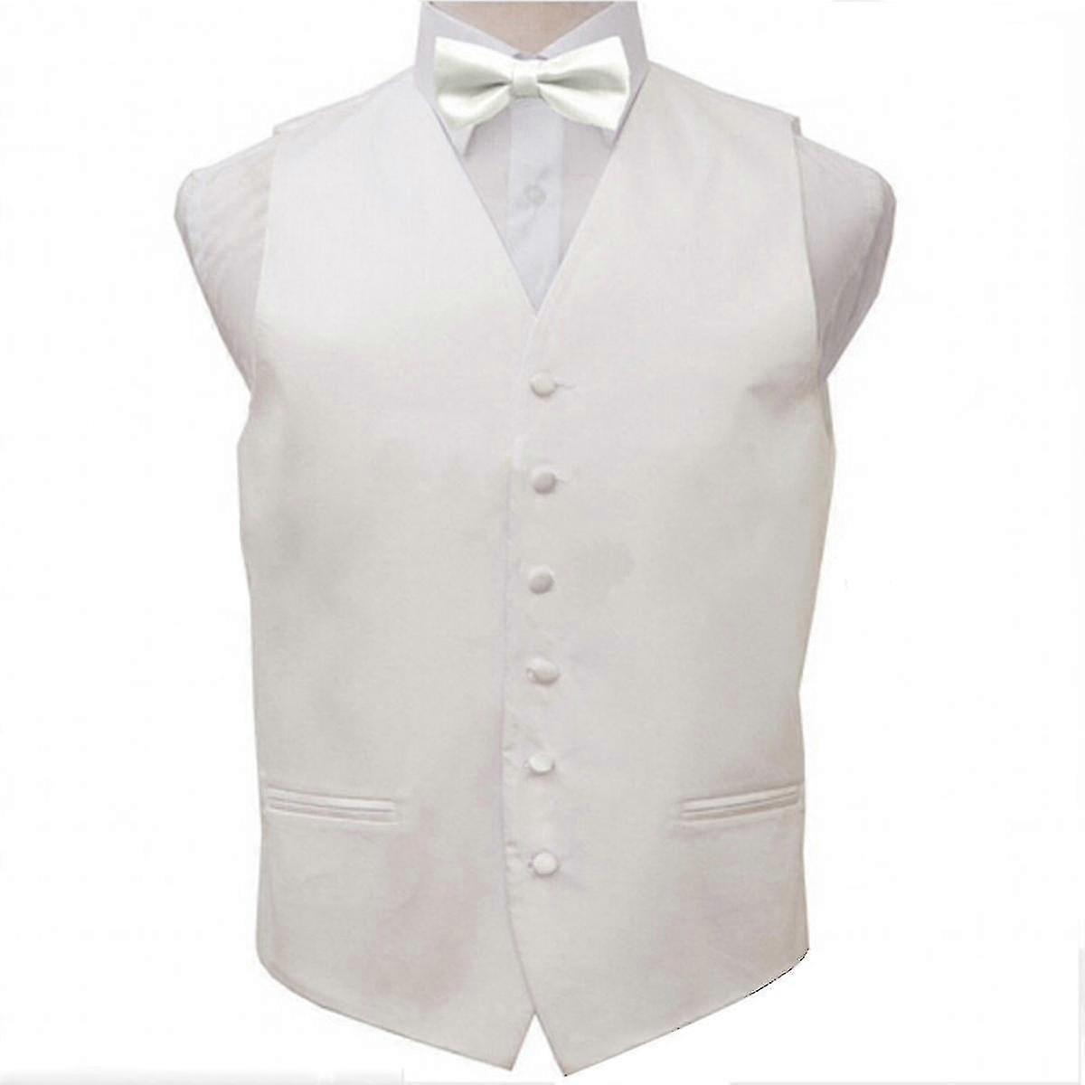 Formal suit vest for men, classic solid waistcoat with multiple pockets