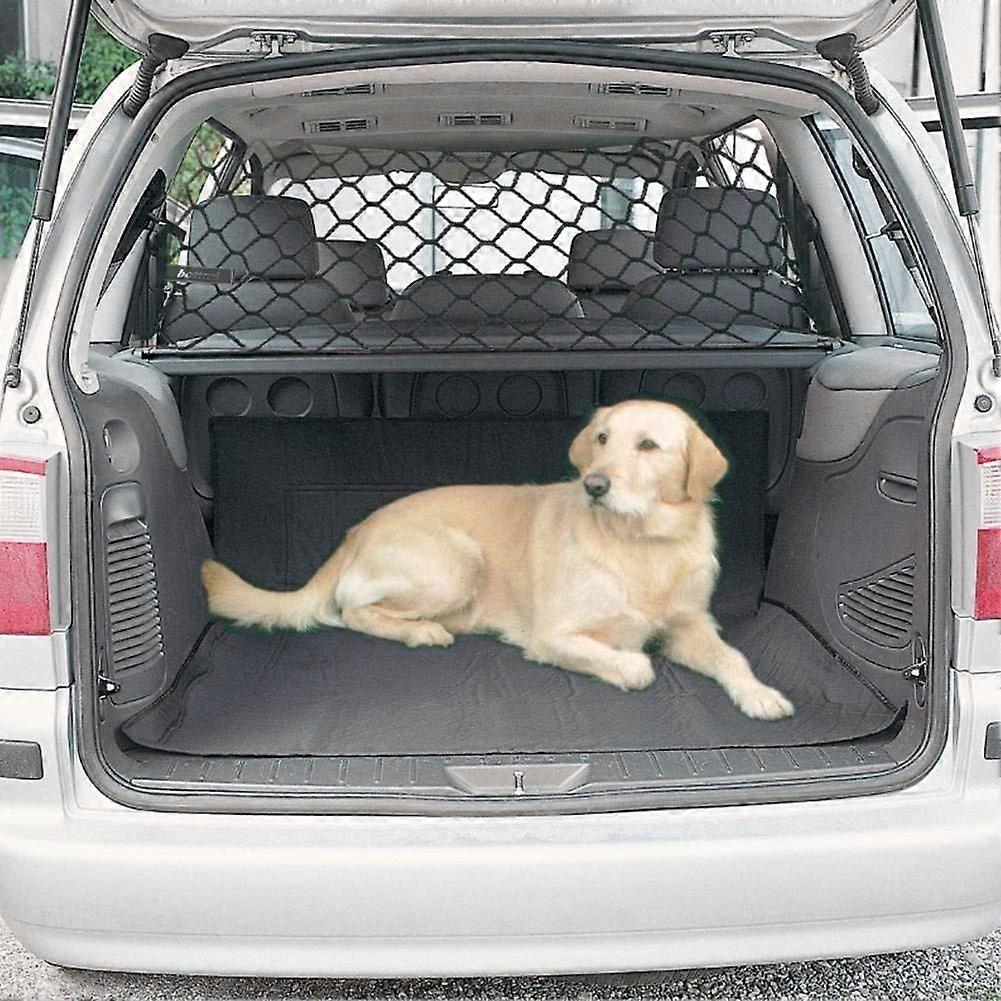 Practical Pet Car Boot Divider Mesh Fence Safety Barrier Dog Net Car Protection Barrier Pet Car 120 x 70 cm