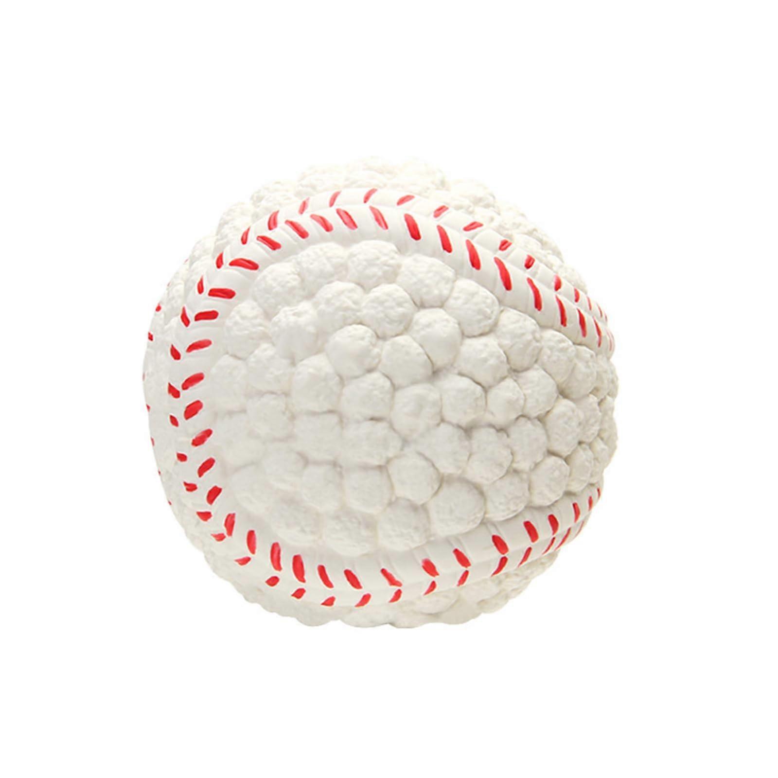 Dog Chew Toy Squeak Volleyball Soccer Basketball for Medium Small Dogs Durable Latex Sound Toy for Playtime Fun