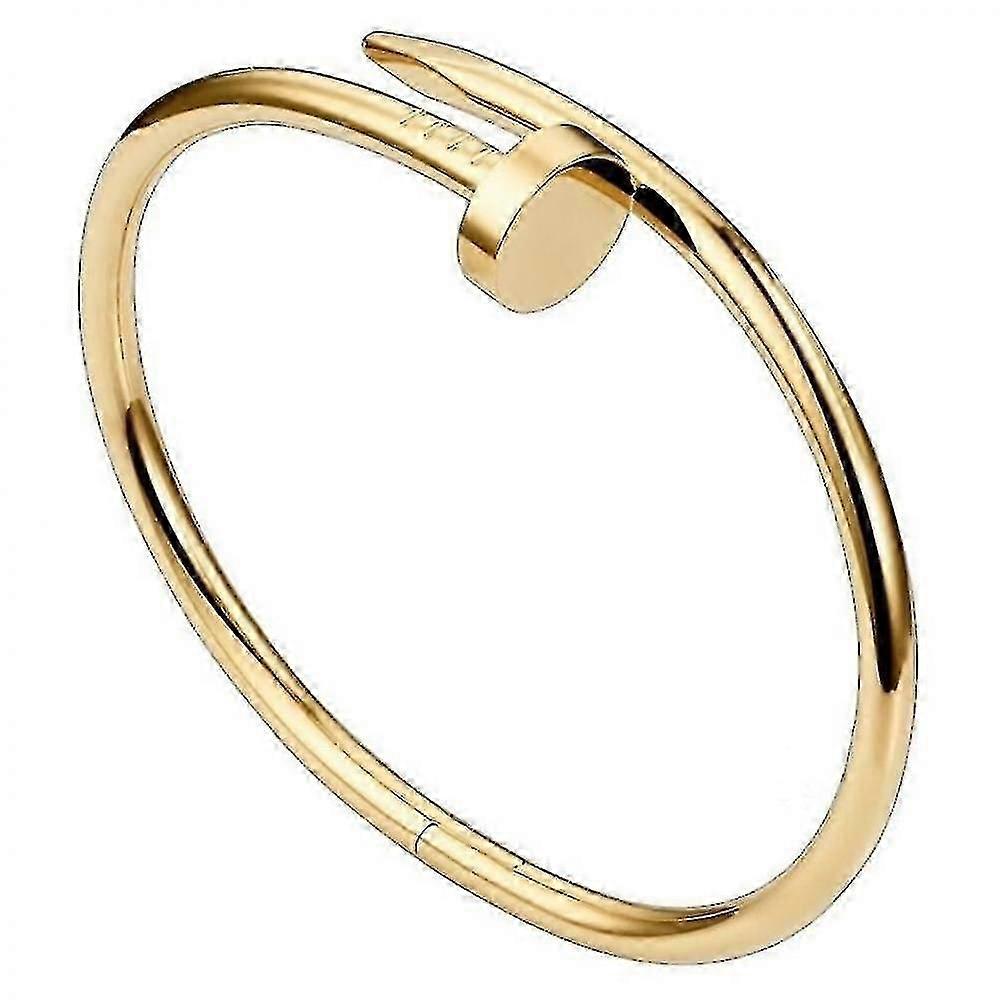 Edelstahl modisches Nagelkopf ArmbandGlatter Oberflche Design