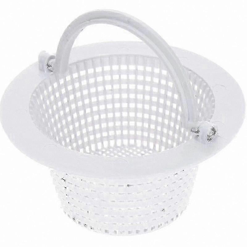 Pool Skimmer Replacement Basket with Handle for Easy Cleaning and Chlorine Resistance Fits Standard Pool Prefilter Systems 16cm Size