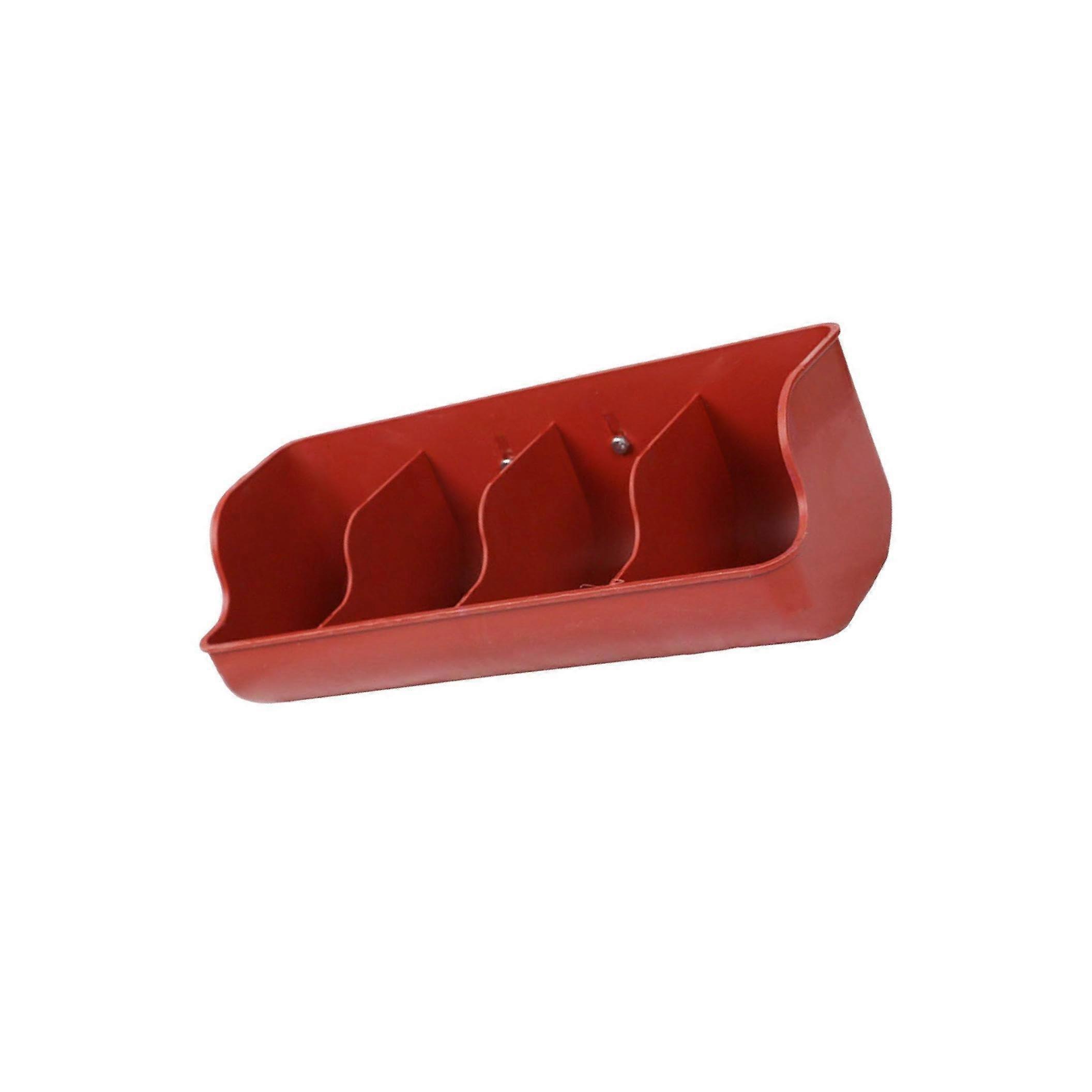 Pig Food Feeder Durable Easy-To-Clean Water Drinker Tray For Growers And Piglets Fodder Slot
