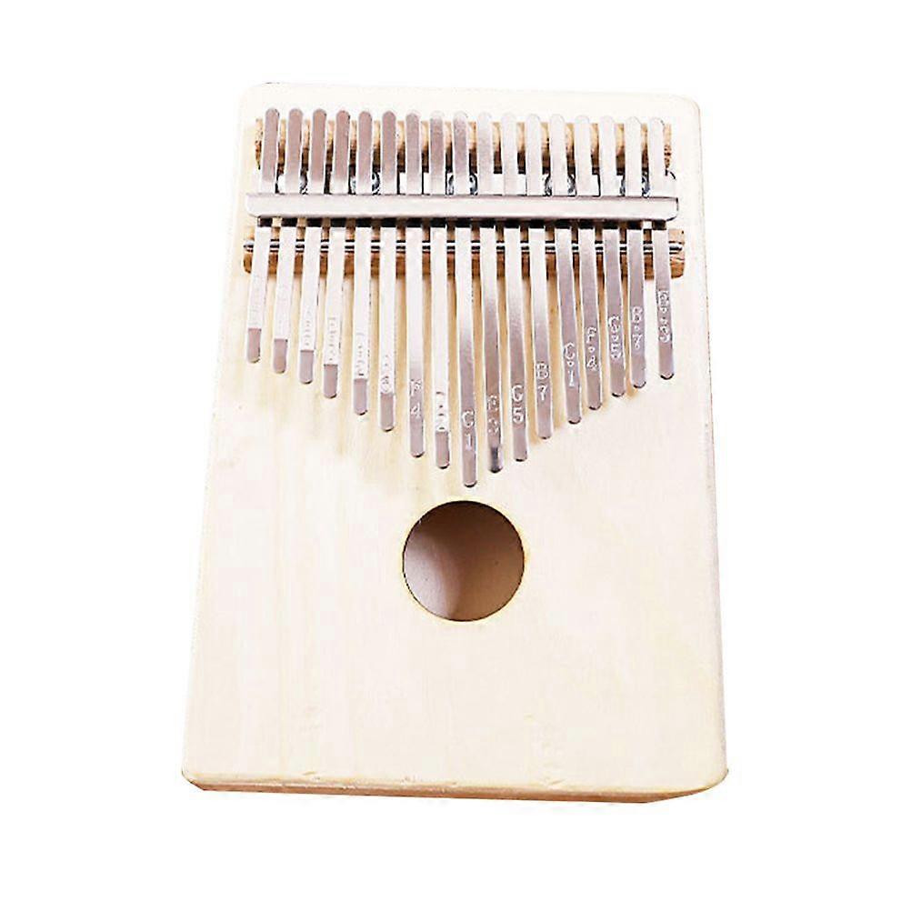 1 ensemble de bricolage Kalimba Matériel Pouce en bois Piano Peinture Pouce Doigt Piano