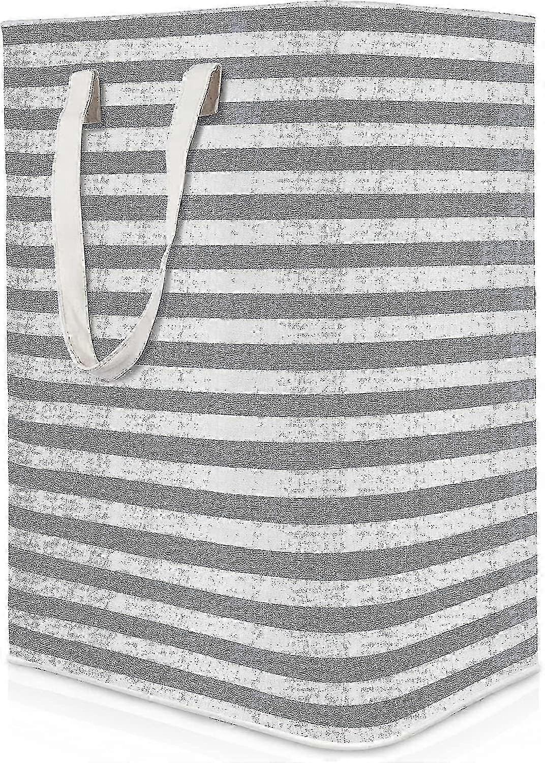 75 L Laundry Basket, Freestanding Laundry Hamper With Long Reinforced Handles, Large Waterproof Clothes Hamper Organizer, Collapsible Lightweight Hamp