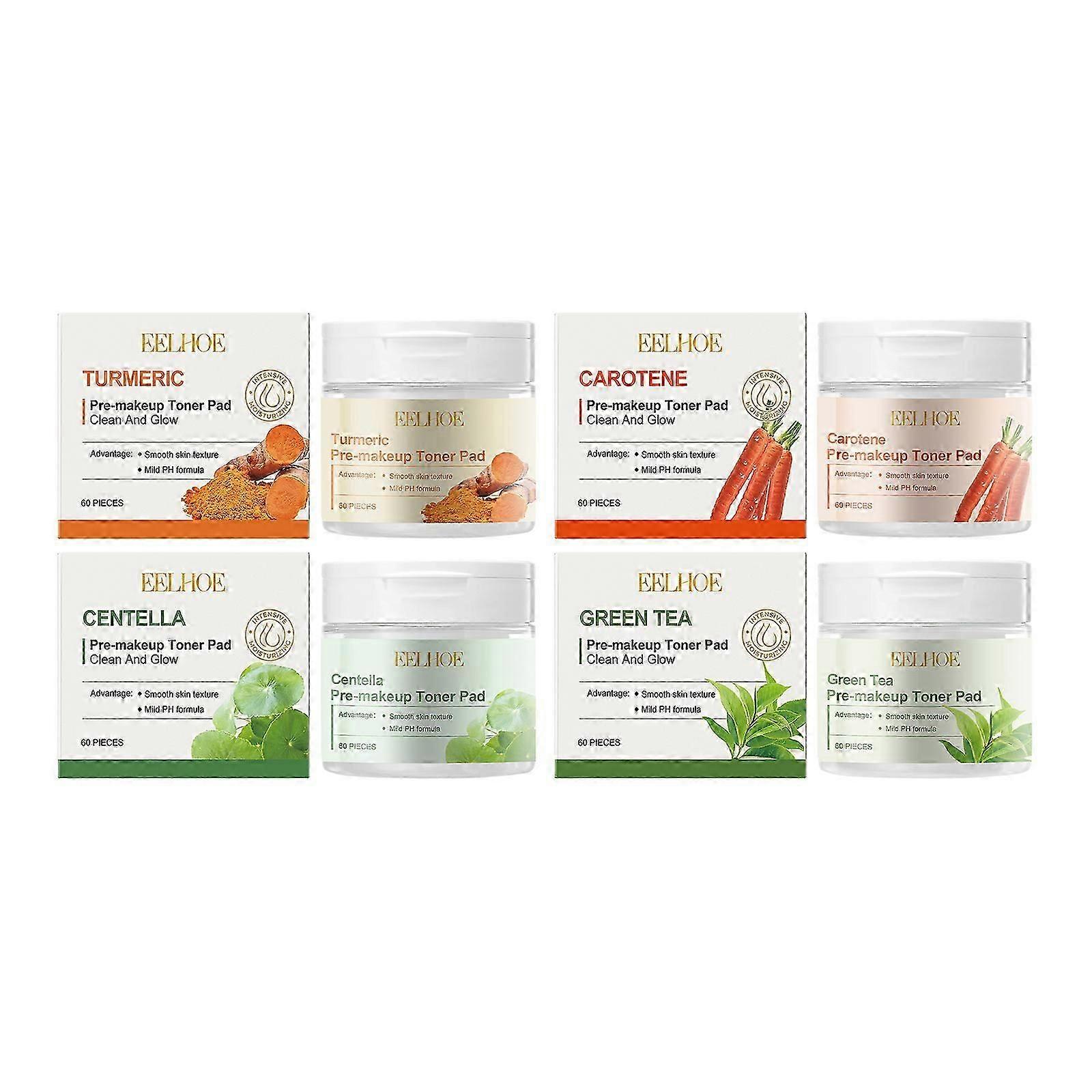 EELHOE pre makeup moisturizing cotton pads moisturize and enhance facial care, resulting in a gentle and refreshing base makeup effect