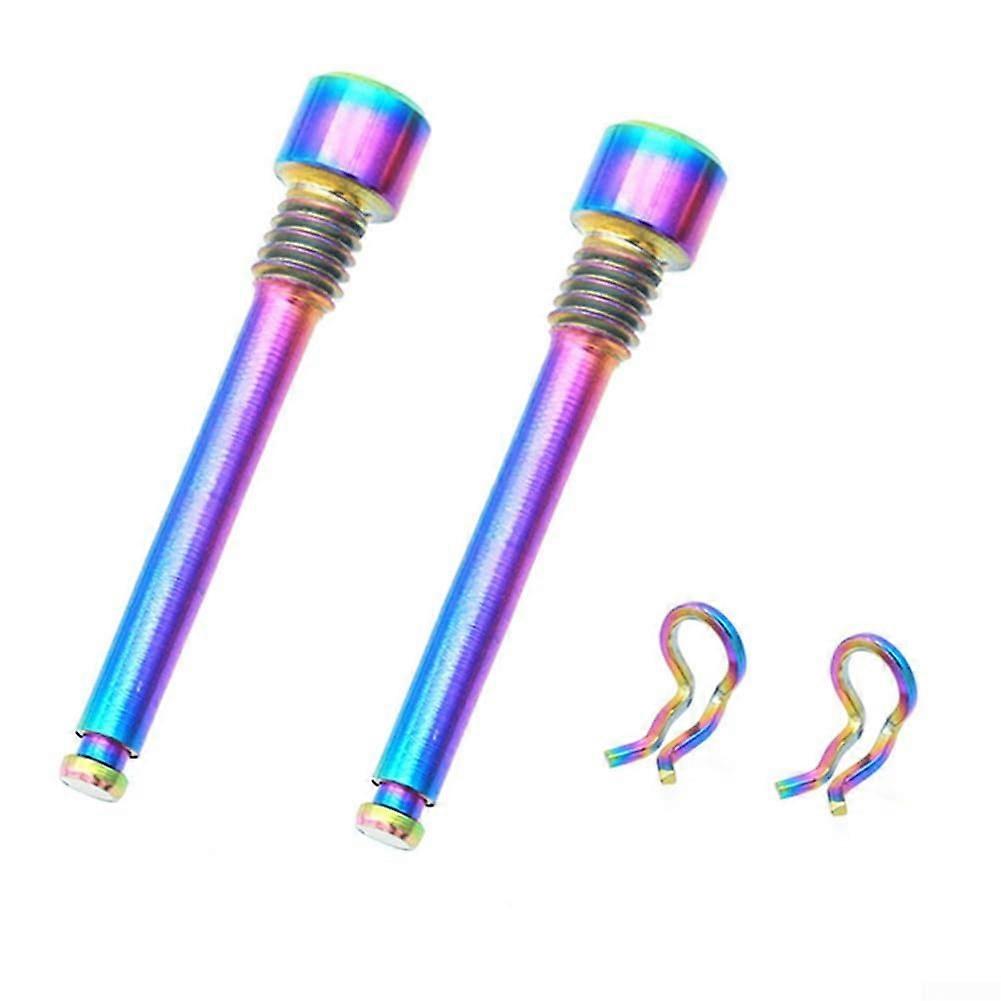 Replaceable Pin for Hydraulic Disc Brake Pad Bolt, Dazzle Colour, Easy Installation, Compatible with Most Models