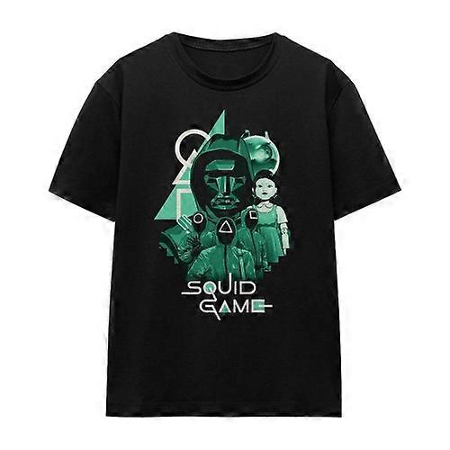 Squid Game Womens/Ladies Front Man Group Shot Overlay T-Shirt