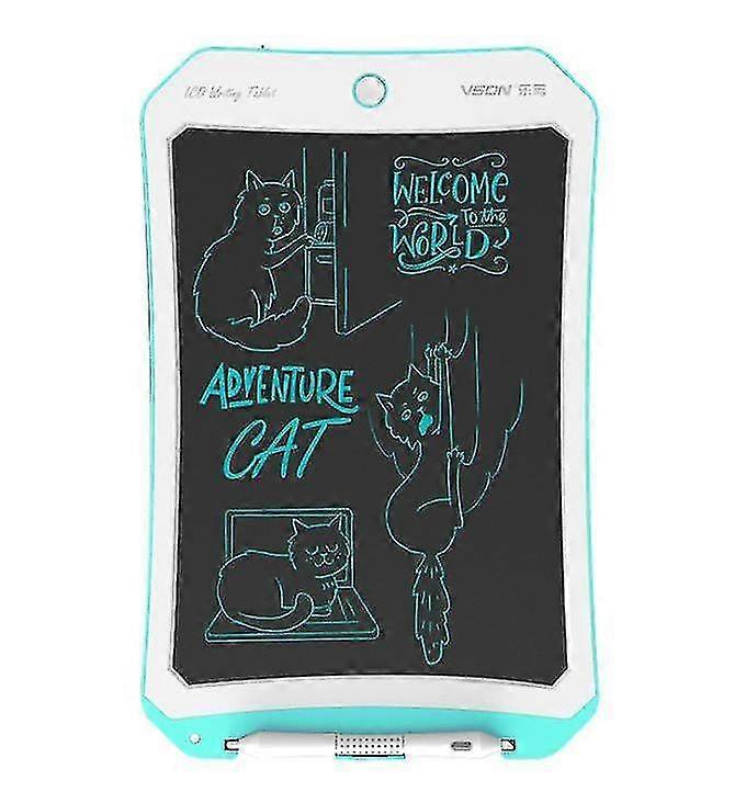 Blue+white 8.5 Inch Lcd Drawing Board, Smart Hand-painted Board For...